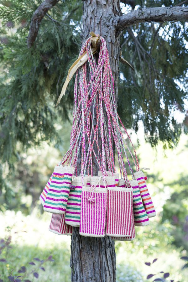 Bolsos Mini Paja Toquilla en múltiples colores y tonos naturales