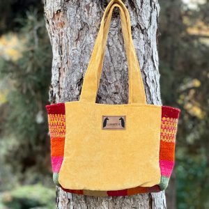 LLAMATIVE SHOPPER BOLSO MOSTAZA